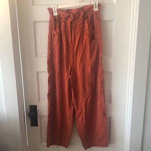 Orange free people pants